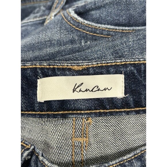 KanCan Devika Mid Rise Boyfriend Jeans in Dark Wash - Sz 11/29 - NWT - Picture 6 of 10